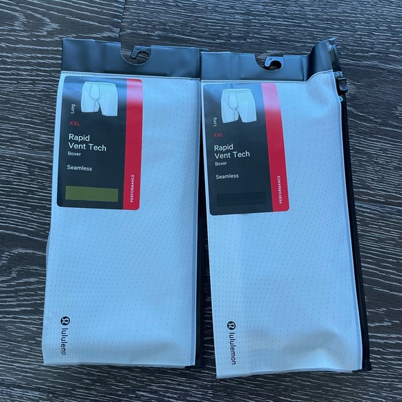 lululemon athletica Other - NWT LULULEMON MENS RAPID VENT TECH BOXERS XXL